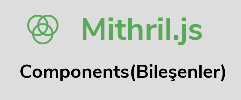 Mithril.js Components