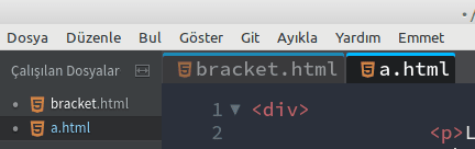 brackets document toolbar extension